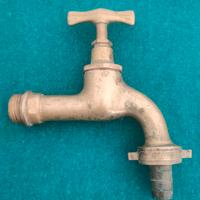 Rubinetto in ottone antico da 1/2 pollice