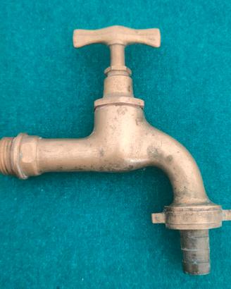 Rubinetto in ottone antico da 1/2 pollice