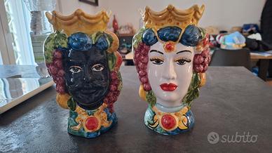 Teste di moro Santo Stefano di Camastra