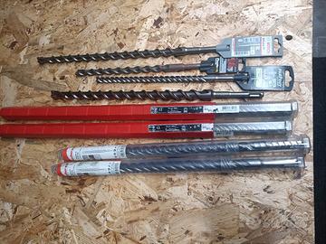  punte trapano per cemento  armato