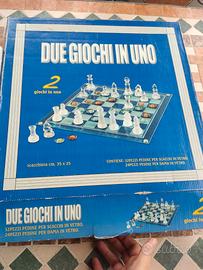 scacchiera due in uno