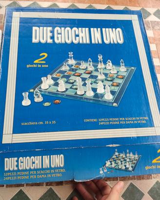 scacchiera due in uno