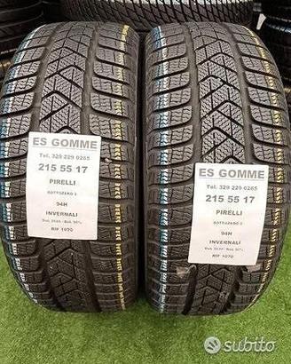 2 gomme 215 55 17 PIRELLI INV RIF1070