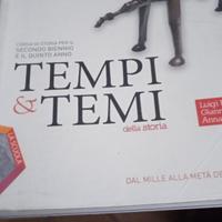 Libro scuole superiori storia Tempi e temi 1