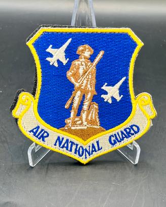 Patch Ricamata Air National Guard USAF Militare