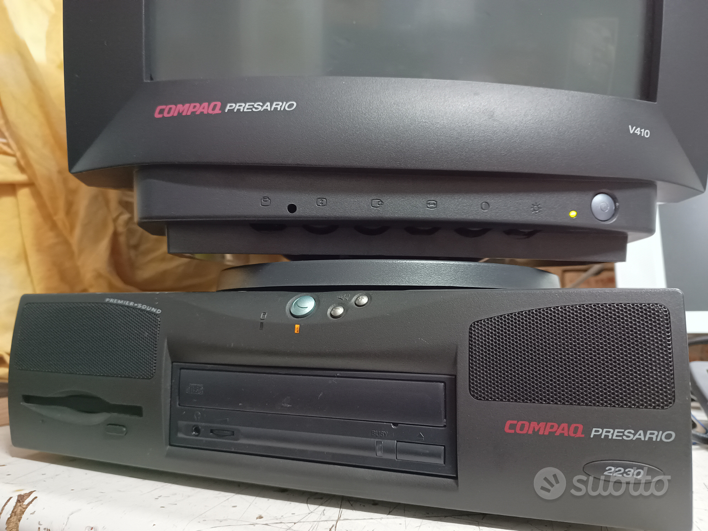 Rarissimo Compaq Presario 2230 cpu 486 win 95 - Informatica In vendita a Roma