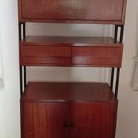 Libreria modulare vintage modernariato 
