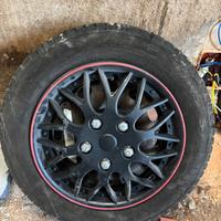Gomme invernali e cerchi in ferro Ford fiesta 2008