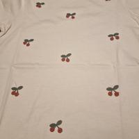 t shirt nuova ciliege taglia M