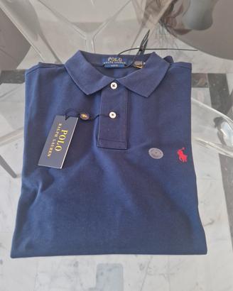 Ralph Lauren Polo T M Slim Fit Manica Lunga/Corta