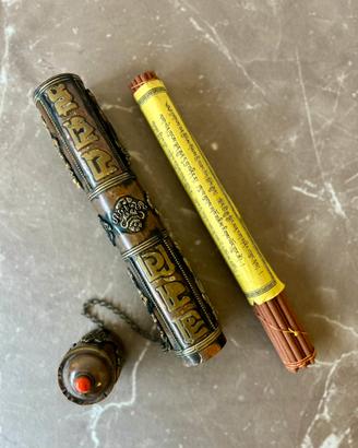 Porta incenso Buddista + incenso himalayano