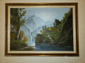 GRANDE QUADRO - Paesaggio Orientale 134x100cm