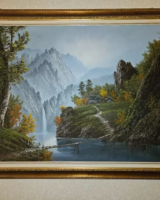 GRANDE QUADRO - Paesaggio Orientale 134x100cm