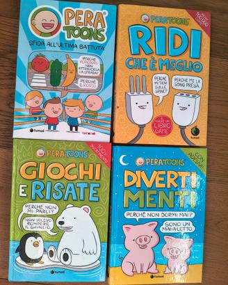 Lotto 4 Libri Pera Toons – Condizioni eccellenti