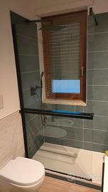 parete doccia Walk in 100x200cm