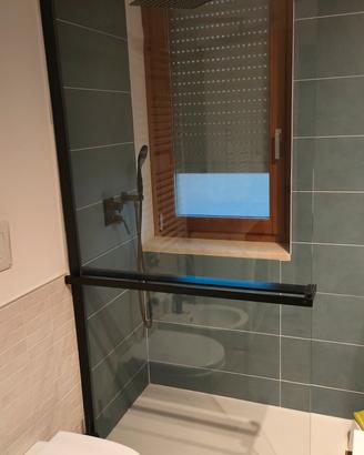 parete doccia Walk in 100x200cm