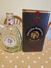 confezione metallo vecchia romagna etichetta nera 