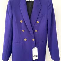 Blazer viola ZARA, tg. XS