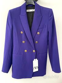 Blazer viola ZARA, tg. XS