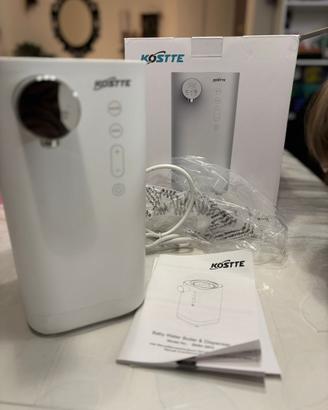 Dosatore e scalda acqua per latte