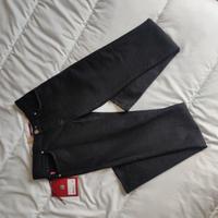 Jeans Trama Rossa Neri