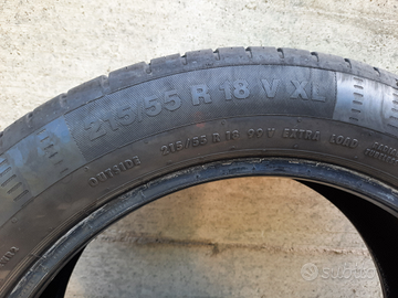 Pneumatici 215/55R18 CONTINENTAL estivi