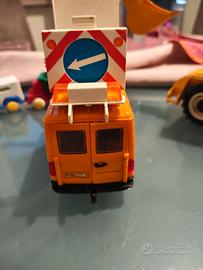 Furgone lavori stradali