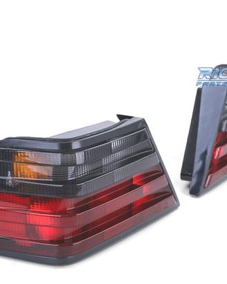 FANALI MERCEDES W124 85-93 ROSSO NERO