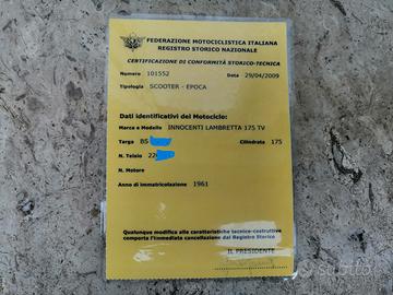 Lambretta Altro modello - 1961