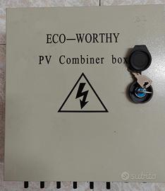 Quadro elettrico per fotovoltaico combiner box