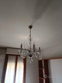 lampadario vetro di murano 