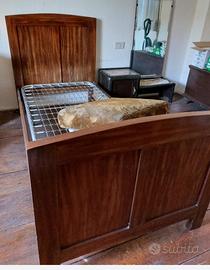 letto singolo, solo struttura 