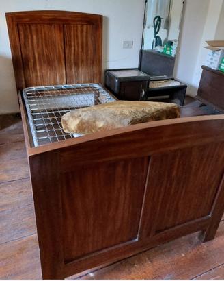 letto singolo, solo struttura 