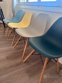 4 Sedie modello scandinavo