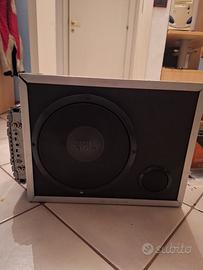 Impianto stereo subwoofer amplificatore 