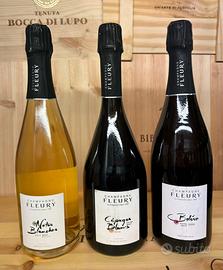 LOTTO CHAMPAGNE FLEURY MILLESIMATI