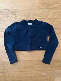 Lotto 2 cardigan corti Mayoral blu navy - 6 anni