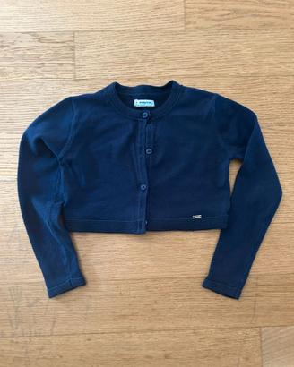 Lotto 2 cardigan corti Mayoral blu navy - 6 anni