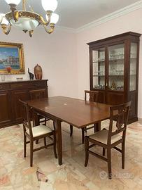 Sala NOCE MASSICCIO + Maestoso Lampadario Impero