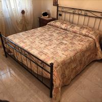 Struttura letto in ferro + rete a doghe