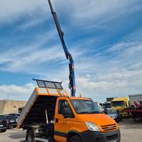Iveco Daily 65C18 Ribaltabile e gru Pm