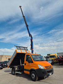 Iveco Daily 65C18 Ribaltabile e gru Pm