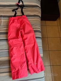 Pantaloni sci rosa Wedze, taglia 12 anni