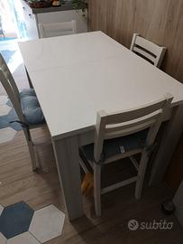 tavolo cucina + sedie