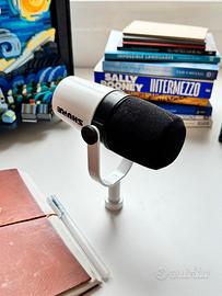 Microfono Shure MV7 White Noir Limited Edition