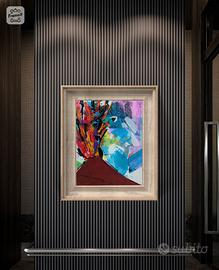 quadro moderno napoli Vesuvio #9 