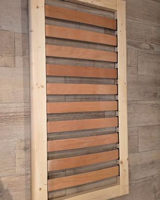 Lettino montessoriano terra 140x70 con 2 materassi