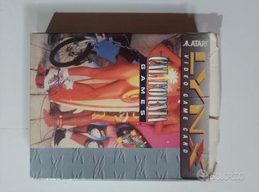 California games per Atari linx. anno 1987