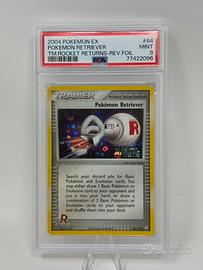 Carta poekmon ex team rocket returns PSA 9 vintage