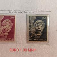 Francobolli Città del Vaticano Nuovi MNH